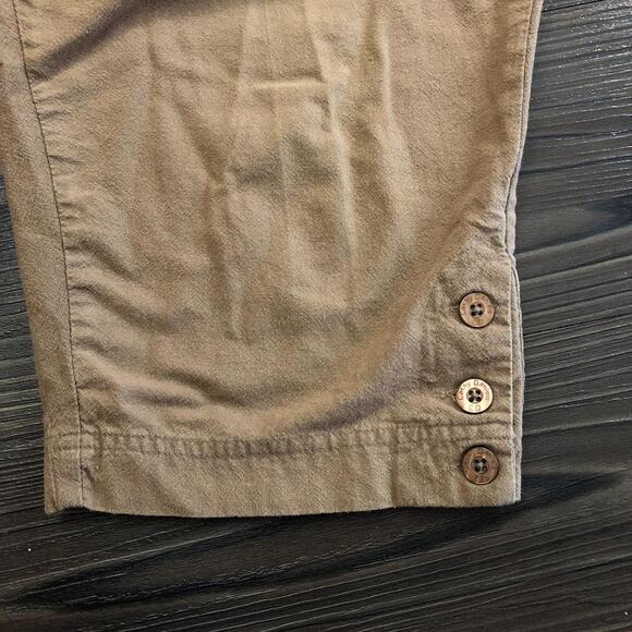 Women’s Brown Cathy Daniels Loose Fit Capri Pants - Picture 4 of 4